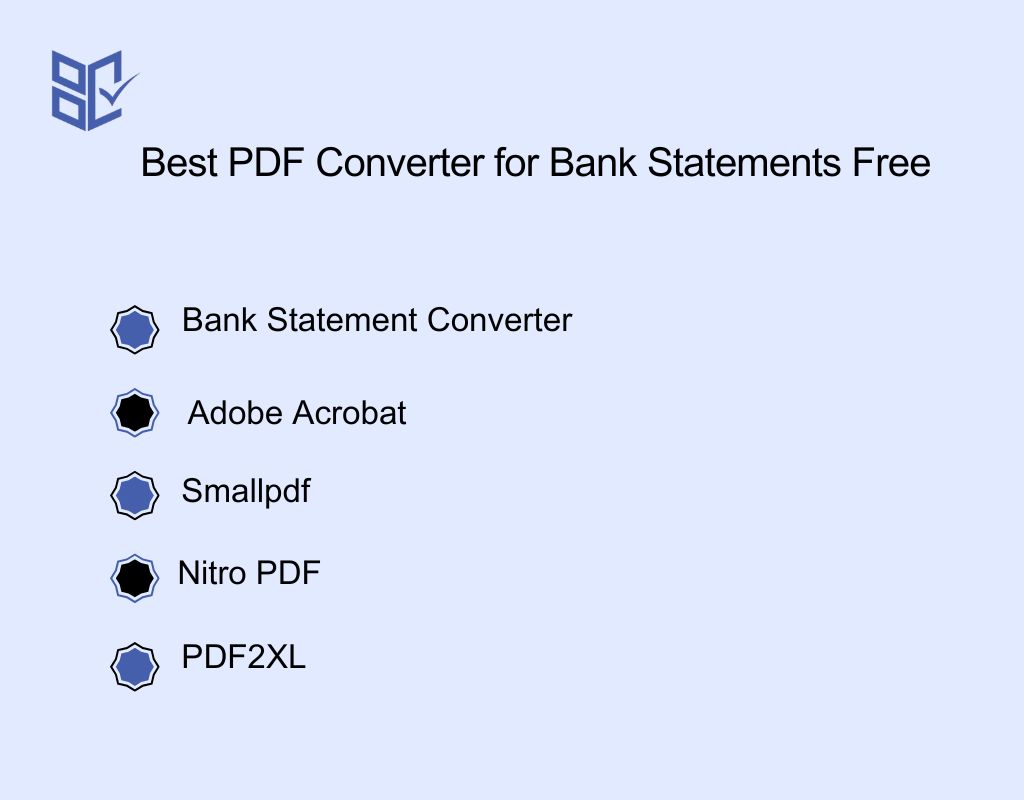 Best PDF Converter for Bank Statements Free